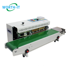 Continuous pouch band sealer machine price bag sealing machine automatic